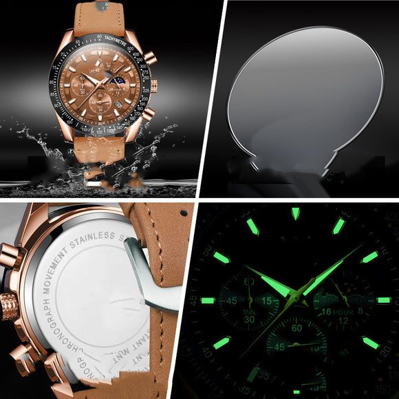 Reloj Inteligente de Moda para Hombre con Función Multitarea y Esfera Luminosa