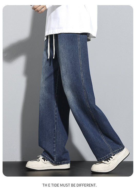 Jeans Hombre Pierna Ancha Minimalista y Cómodo - Image 26