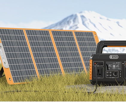 Estación de Energía Solar Portátil 500W - Cargador Móvil de Alta Capacidad 220V - Image 4