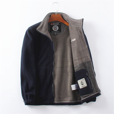 Chaqueta Polar Térmica Hombre Doble Cara Acolchada - Image 27