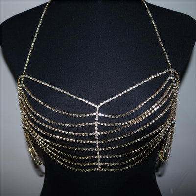 Cadena Corporal de Strass para Mujer - Sujetador Joyero - Image 5