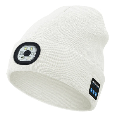Gorro Tejido LED Recargable con Luz Removible y Lavable - Image 17