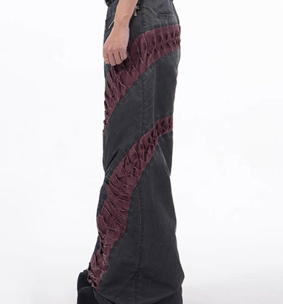 Pantalones Casuales Retro con Corte Tridimensional - Image 19