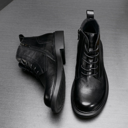 Botas Martin de Cuero Genuino para Hombre - Estilo y Durabilidad - Image 3