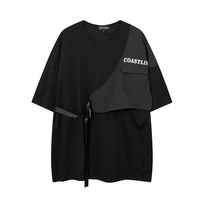 Playera Suelta Negra con Mangas Cortas - Comodidad Total - Image 3