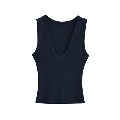 Top Corto Escote en U Profundo para Mujer - Image 5