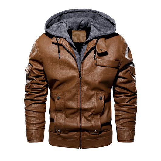Abrigo de Cuero para Hombre Elegante y Cálido - Image 7