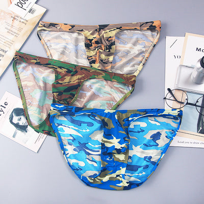 Bóxer Camuflaje Hombre Triángulo Convexo Transpirable Cintura Baja - Image 7