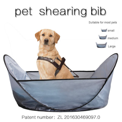 Babero Protector para Corte de Pelaje de Mascotas