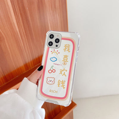 Funda Espejo para iPhone 7, 8 Plus, XS, XR - Diseño Moderno con Acabado Reflectante - Image 4