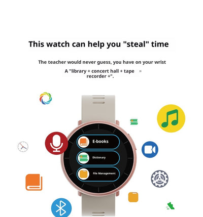 Reloj Deportivo Inteligente con Reproductor Bluetooth y Alarma para Estudiantes - Image 6