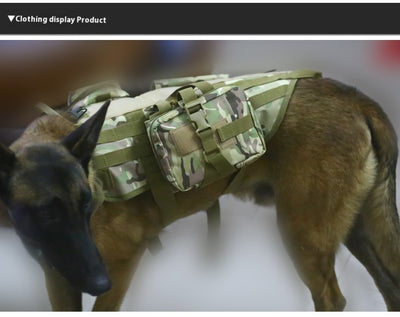 Chaleco Táctico Impermeable para Perros en Nylon Resistente - Image 7