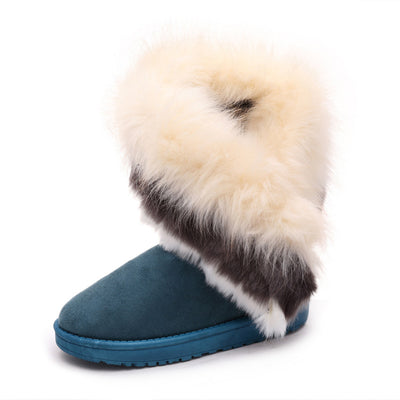 Botas de Invierno Impermeables con Pelaje de Zorro - Calidez Extrema y Tracción Segura - Image 15