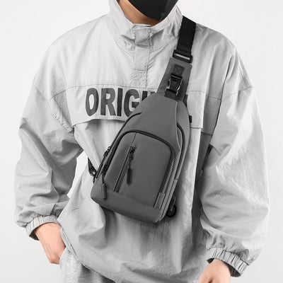 Bolsa Deportiva Impermeable para el Pecho con Múltiples Compartimentos