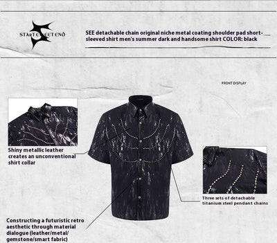 Camisa Deportiva Acolchada con Hombros Reforzados para Hombre - Image 13