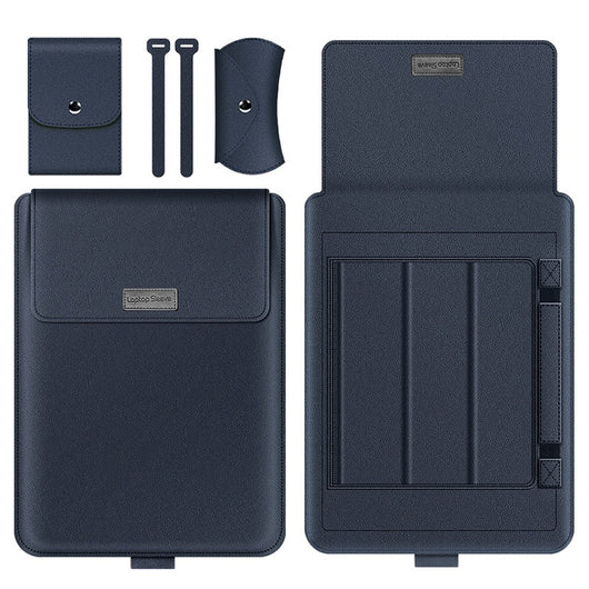Funda de Cuero para Laptop - Protección Profesional y Estilo - Image 4