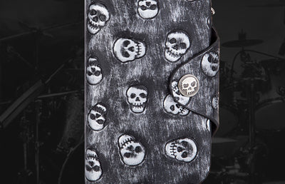 Cartera Punk Rock con Calavera y Cadena Antirrobo - Image 17
