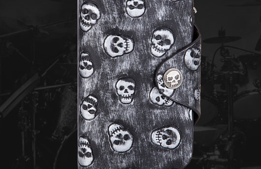 Cartera Punk Rock con Calavera y Cadena Antirrobo - Image 17