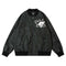 Chaqueta Tipo Flight con Bordado de Letras