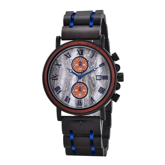 Reloj de Cuarzo Leisure Business con Madera Natural - Image 9