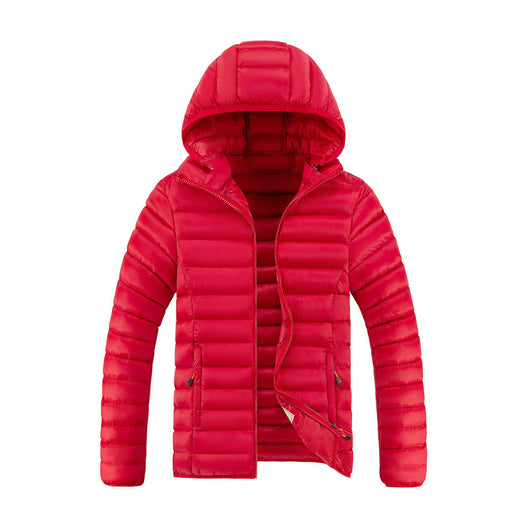 Chaqueta Acolchada Ligera Plus Size con Corte Entallado - Image 11