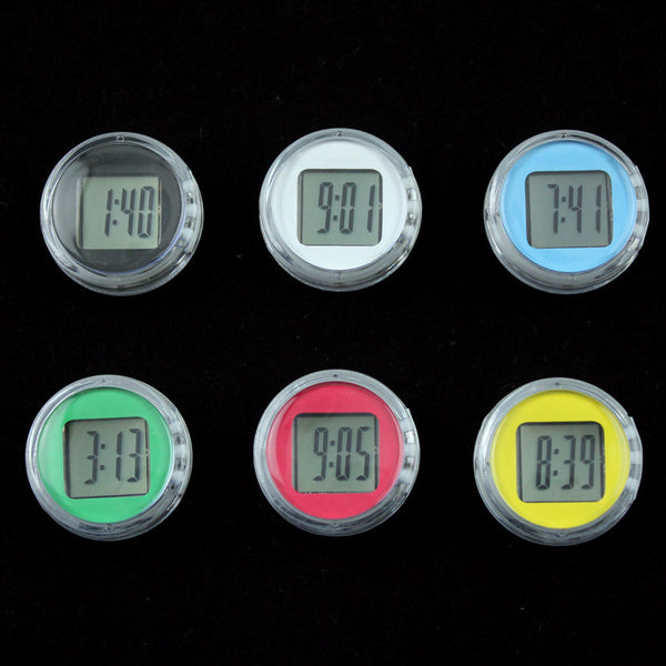 Reloj Deportivo Adhesivo para Auto - Resistente al Agua y Exterior