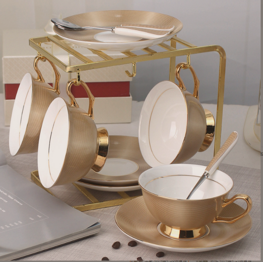 Juego de Tazas de Cerámica Europeas para Café - Image 19