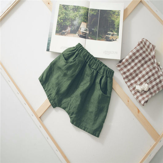 Shorts Infantiles de Algodón y Lino - Image 7