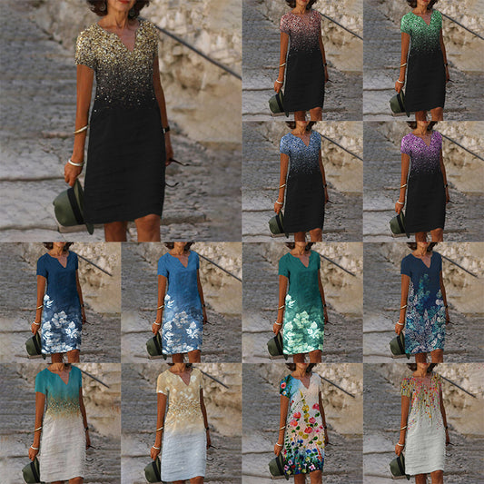 Vestido Elegante Primavera Europeo Americano para Mujer