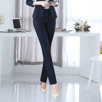 Blazer Profesional Grueso sin Planchado para Mujer - Traje Ejecutivo Manga Larga - Image 10