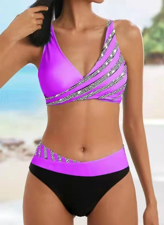 Bikini Estampado Dividido Estilo Europeo y Americano - Image 6