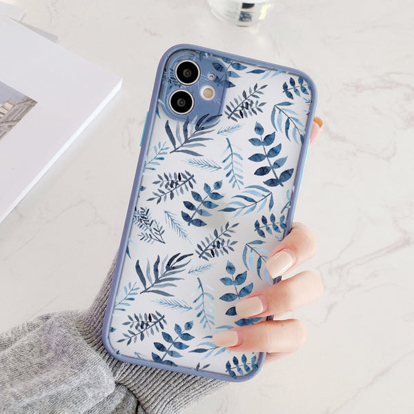 Funda Celular Floral Transpirable con Orificios Micro - Protección Elegante