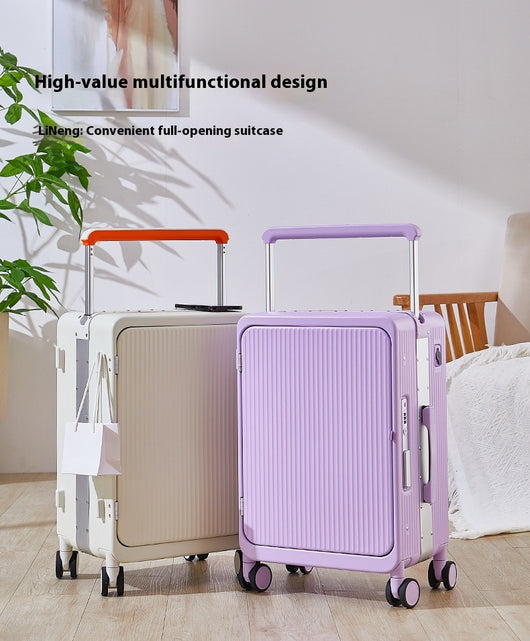 Maleta Trolley Multifuncional con Cargador USB y Ruedas Universales 20 Pulgadas - Image 22