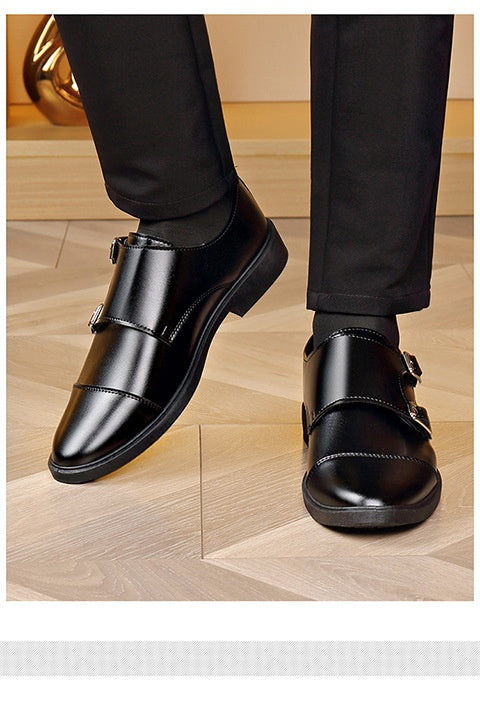 Zapatos de Cuero para Hombre con Suela Suave - Diseño Versátil y Cómodo - Image 7