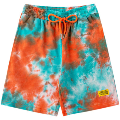 Pantalones Tie-dye 5 Bolsillos Tendencia Straight - Image 3