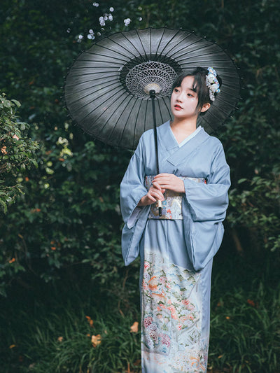 Kimono Formal Japonés para Mujer - Elegancia Tradicional - Image 8