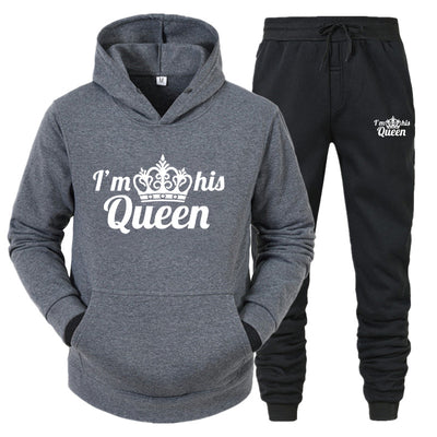 Conjunto Deportivo King Queen para Él y Ella - Sudadera y Pantalón - Image 14