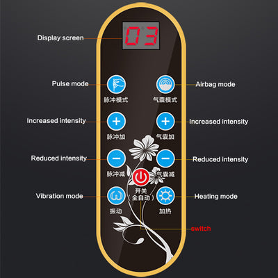 Dispositivo de Tracción Lumbar Eléctrico con Masaje Vibrador para Alivio de Espalda - Image 9