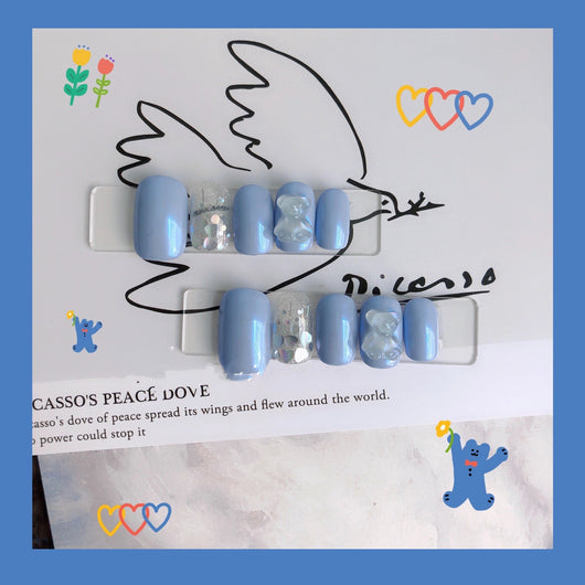 Parches de Uñas Postizas Aurora Bear - Image 3
