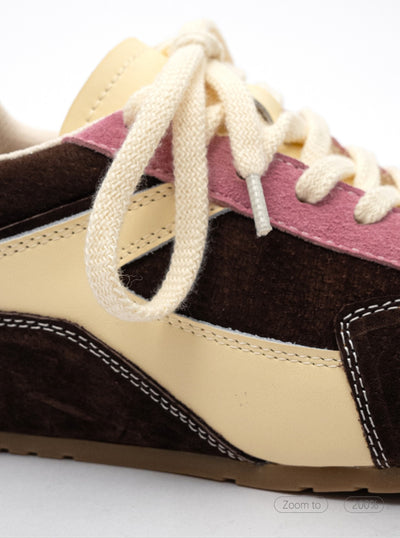 Zapatillas Retro Deportivas de Cuero con Tacón Oculto - Estilo Vintage Alemán para Mujer - Image 18