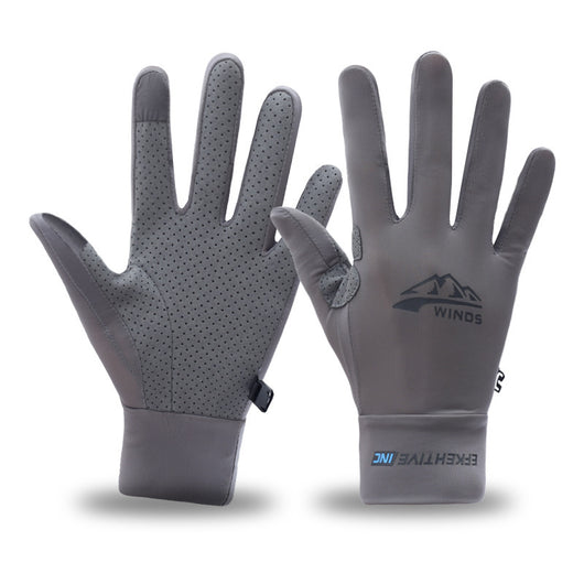 Guantes de Ciclismo Deportivos Medio Dedo Pantalla Táctil Transpirables con Protección Solar - Image 5
