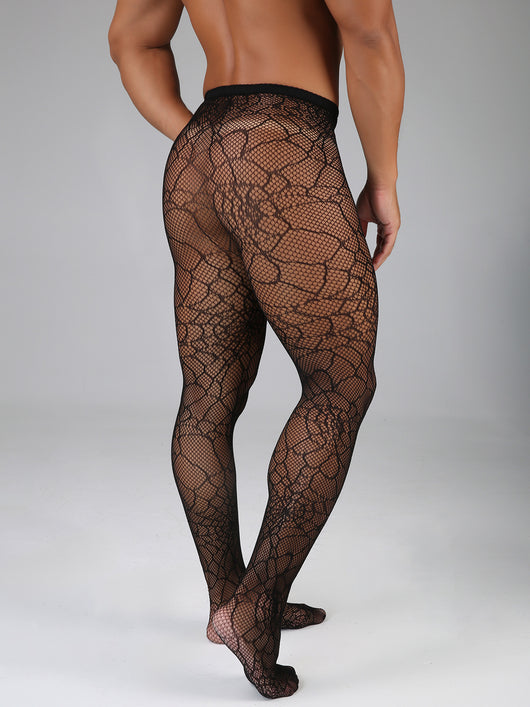 Pantimedias de Encaje Mesh Sexy para Hombre - Tejido Elástico Premium - Image 21