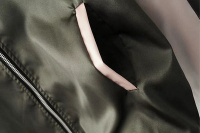 Chaqueta Larga con Cuello Mao y Bordado de Grúa Floral en la Espalda - Image 12