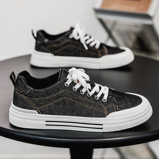 Tenis Casuales Denim Talla Grande Estilo Coreano para Hombre