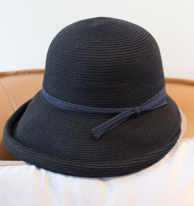 Sombrero Bucket Plegable Estilo Hepburn de Paja - Image 12