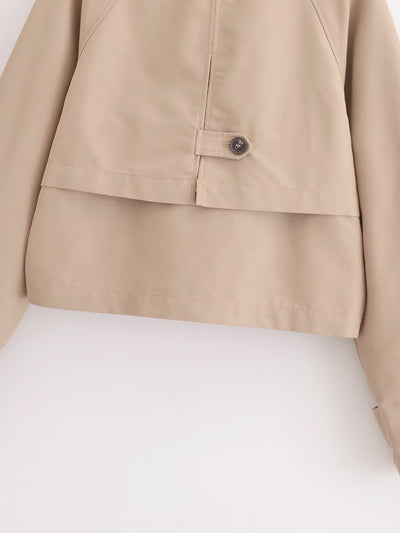Gabardina Francesa Elegante para Mujer - Abrigo de Manga Larga Estilo Europeo - Image 21