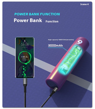 Parlante Portátil con Batería Externa y Bluetooth para Exteriores - Image 13