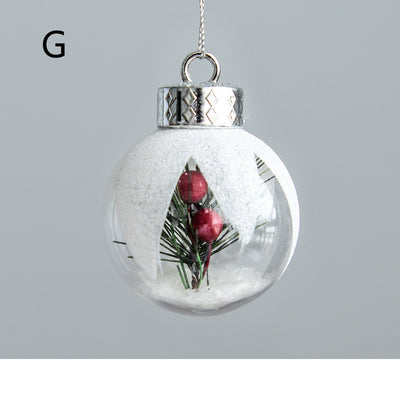 Bola de Navidad Decorativa 8cm - Plástico PET Pintado Premium - Image 28
