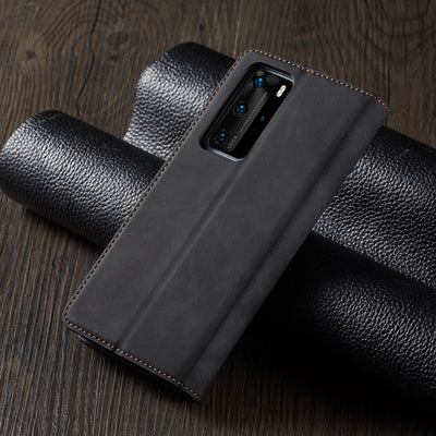 Funda Tipo Flip con Ranuras para Tarjetas - Carcasa Protectora para P40Pro - Image 24