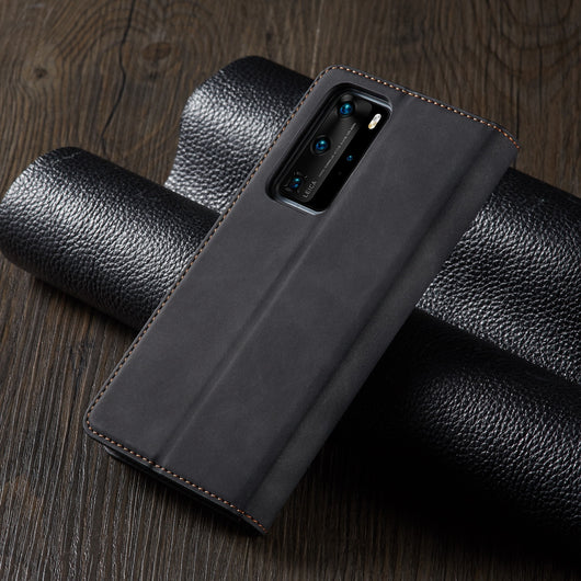 Funda Tipo Flip con Ranuras para Tarjetas - Carcasa Protectora para P40Pro - Image 24